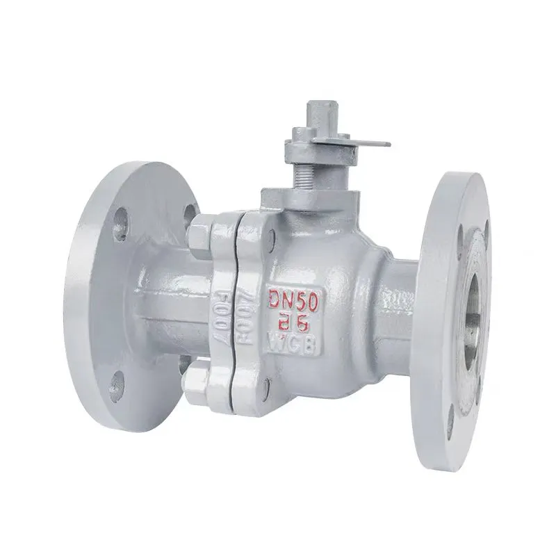Cast Steel Flange Ball փական