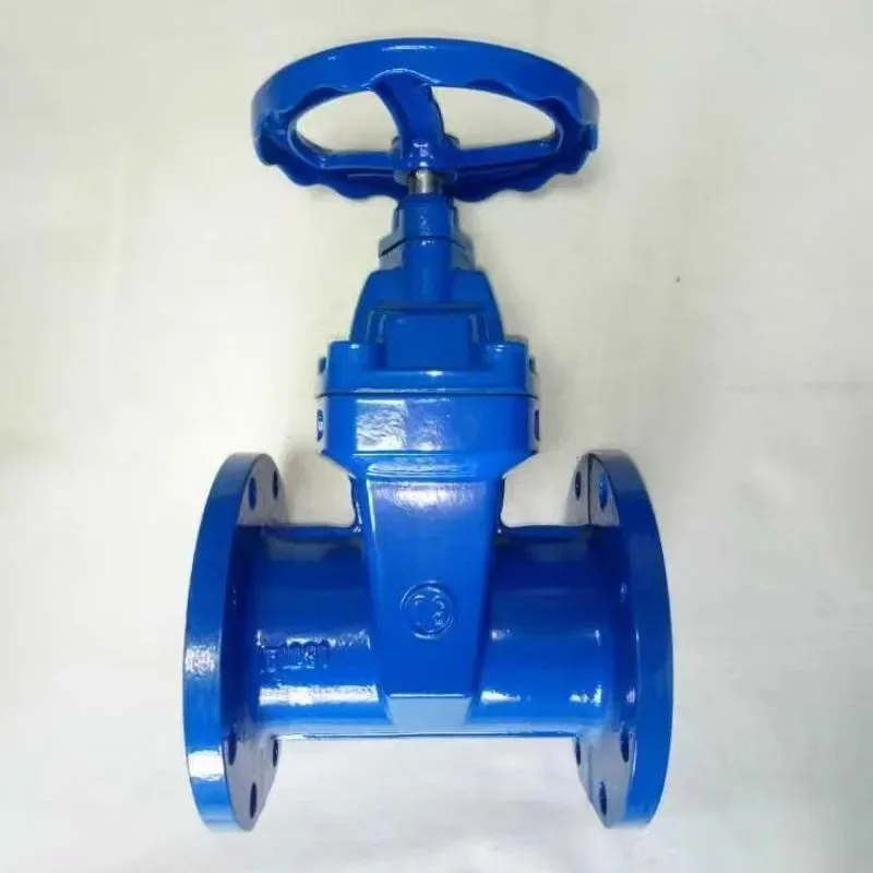 Ductile Iron Concealed Rod Soft Seal Flange դարպասի փական
