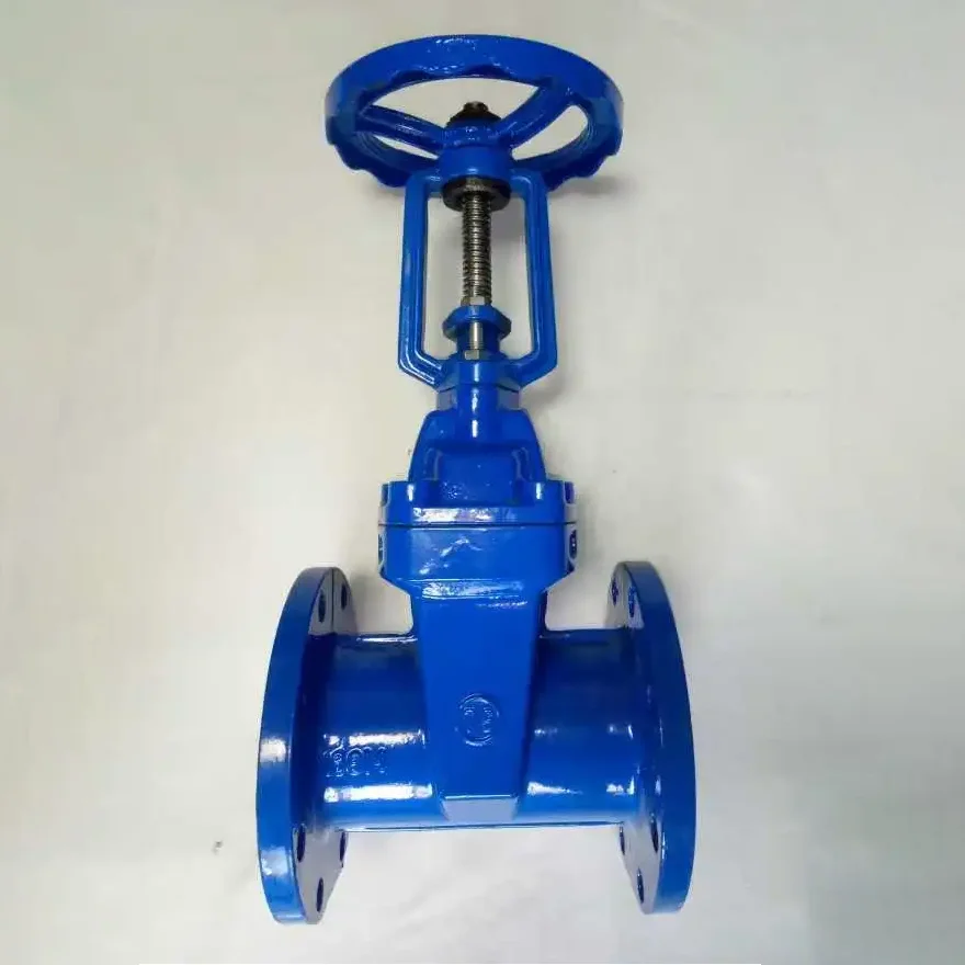 Ductile Iron Open Stem փափուկ կնիքով Flange դարպասի փական